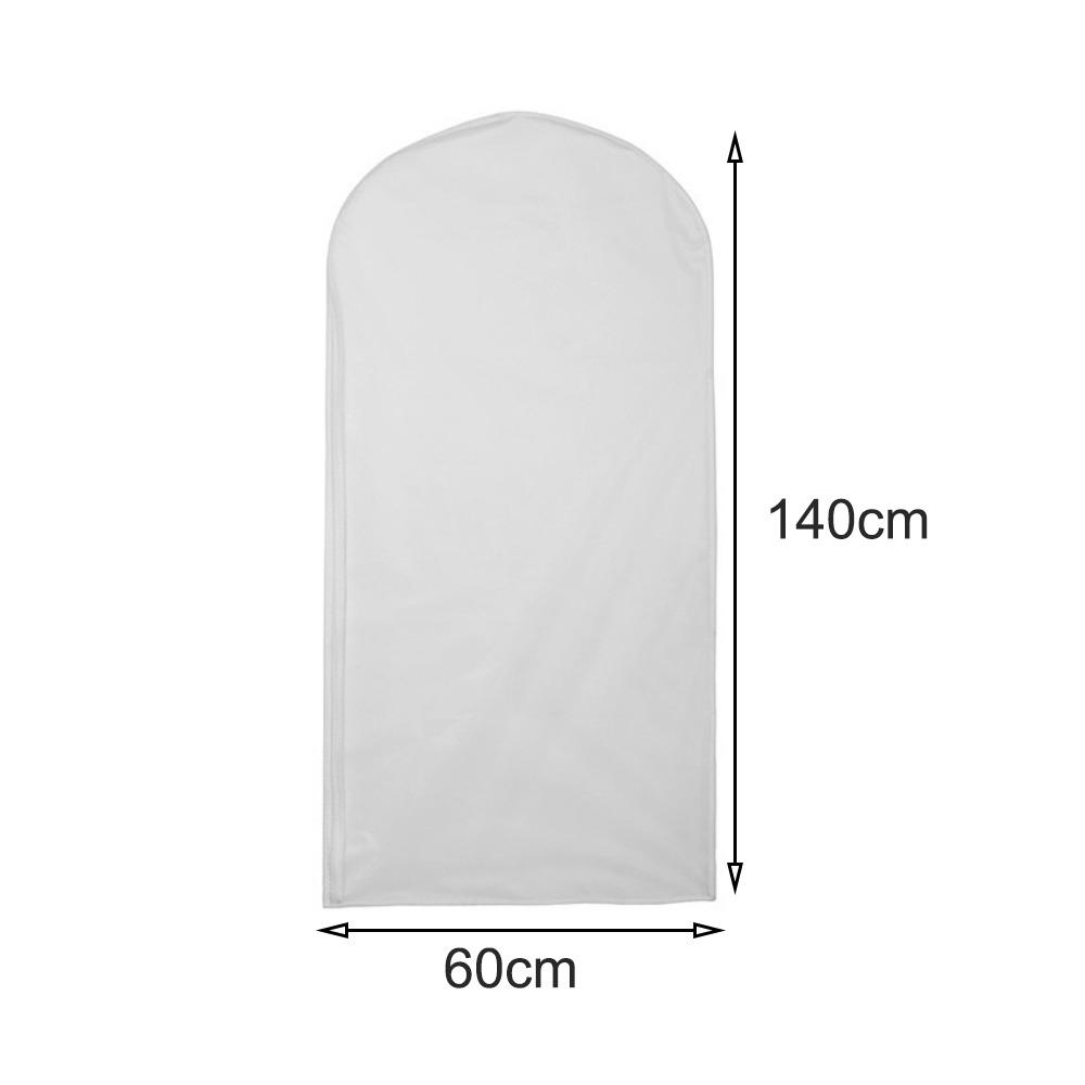 Clear Wedding Dress Garment Protector Wear Resistant Reusable Dust-proof Covers Universal Bride Gown Storage Bags Wardrobe
