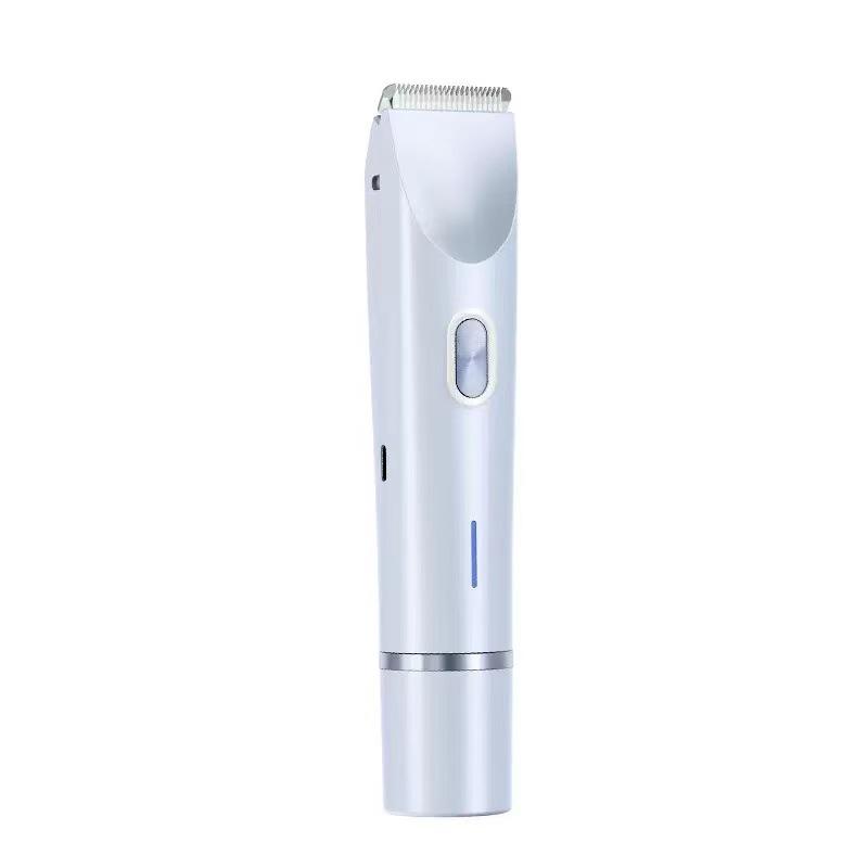 2in1 Electric Razors for Women Bikini Trimmer Facial Mustache Shavers for Ladies Body Underarms Legs Portable Painless Epilator