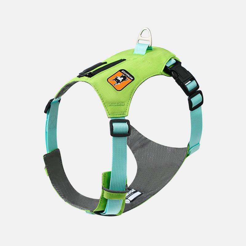 Lightweight Breathable Harness Vest Small Medium Dogs With Adjustable Strap Reflective Rope Leash