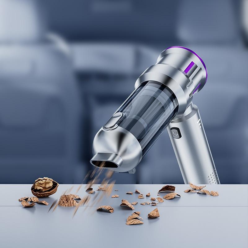 2025 New 16000PA Wireless Car Vacuum Cleaner Powerful Cleaning Machine Car Accessories Home Auto Mini Portable Cordless Cleaner Strong Suction