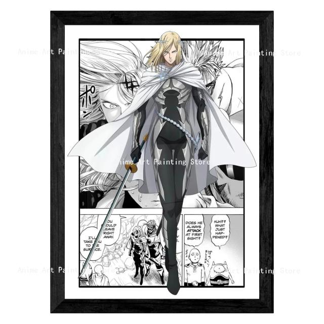 One Punch Man Poster Leinwand Drucke Malerei Japanische Action Anime Cartoon Wand Kunst Bilder Für Kinder Zimmer Dekoration