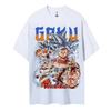 Dragon Ball 2026 Summer 100 Cotton Son Goku Printed Casual Sports Fitness Tshirt Vintage Harajuku Neutral Kids Tshirt Top Y2k