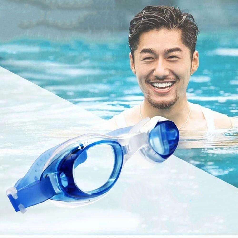 Silicone Clear Swim Goggles Wide View Swimming Mask Underwater Swim Glasses  Pool Accessories