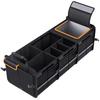 Large Capacity Foldable Car Trunk Organizer Box With Insulated Cooler Bag Waterproof Oxford Fabric Storage Bin SUV Van