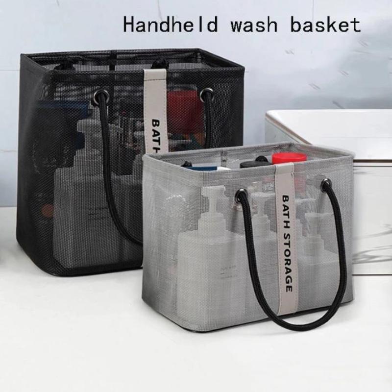 Portable Tote Shower Basket Waterproofbag With Handle Large Capacity Toiletry Bag Organizer Unisex