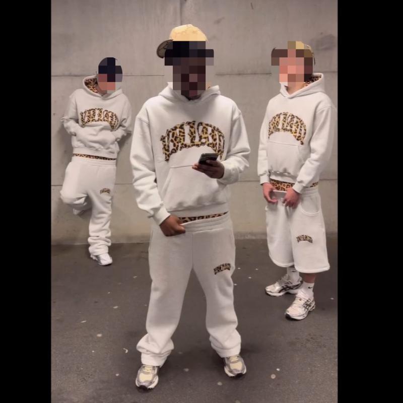 Evropská a americká pouliční volnočasová sportovní pánská a dámská mikina s kapucí