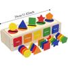 Geometric Cognition Shape and Color Sorting Toy Shape Sorting Educational Toys  Teaching AIDS