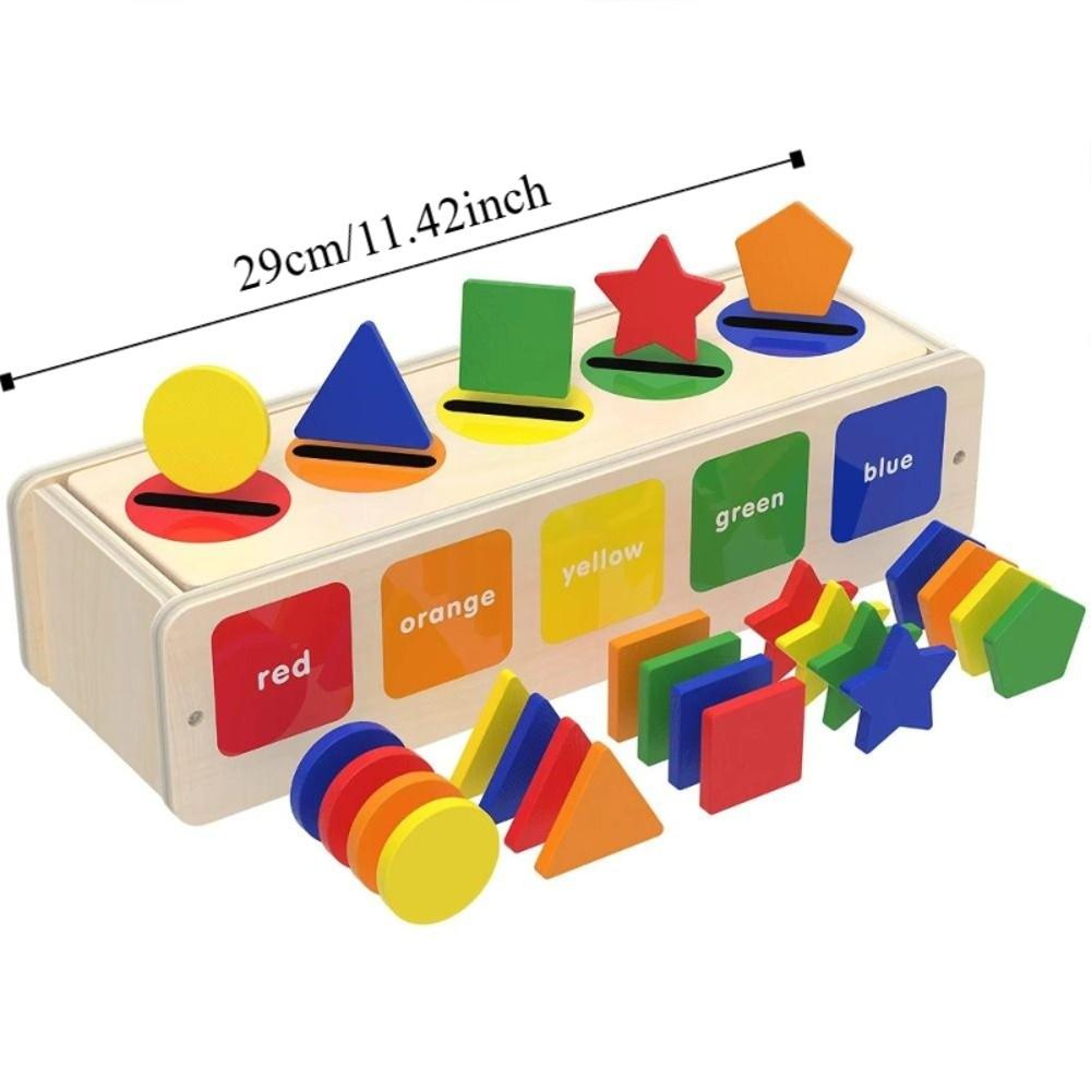 Geometric Cognition Shape and Color Sorting Toy Shape Sorting Educational Toys  Teaching AIDS