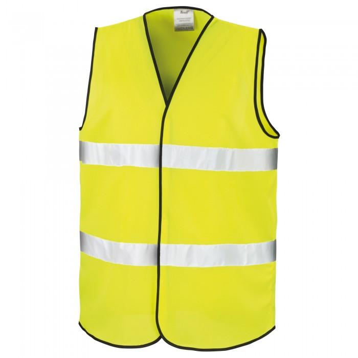 Result Core Adult Unisex Motorist Hi-Vis bezpečnostní vesta (balení 2 ks)