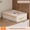 Clothing Organizer with Large Capacity Transparent Mesh Bags for Efficient Storage Solutions