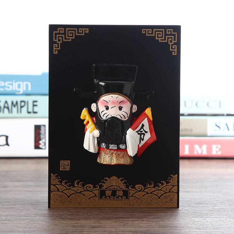 China Traditional Peking Opera Facial Makeup Ornaments Business Gift Souvenirs Home Decor Crafts Wedding Birthday New Year Gift