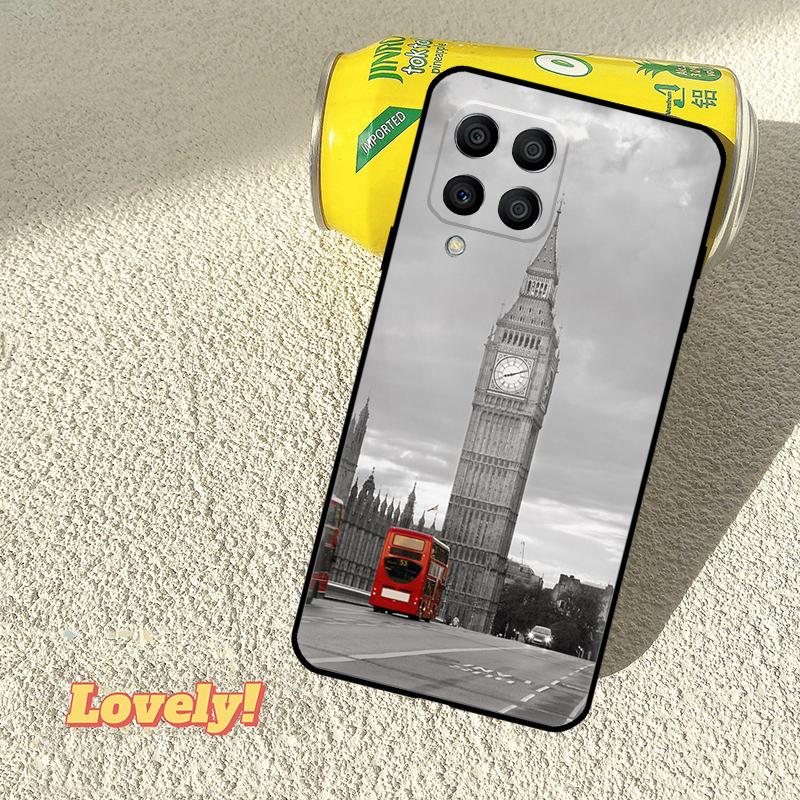London Bus England Big Ben Case For Samsung Galaxy M56 M06 M12 M32 M52 M35 M55 M15 M11 M13 M14 M16 M36 M31 M53 M34 M54