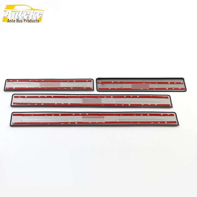 Golf 6 Stainless Steel Door Sill Protector & Bumper Welcome Pedal Sticker