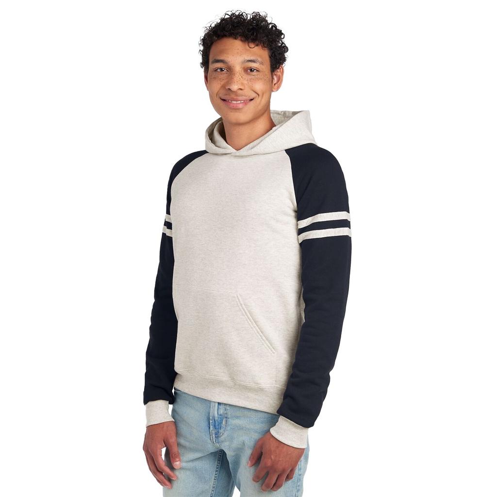 Jerzees Mens Colour Block Nublend Hoodie