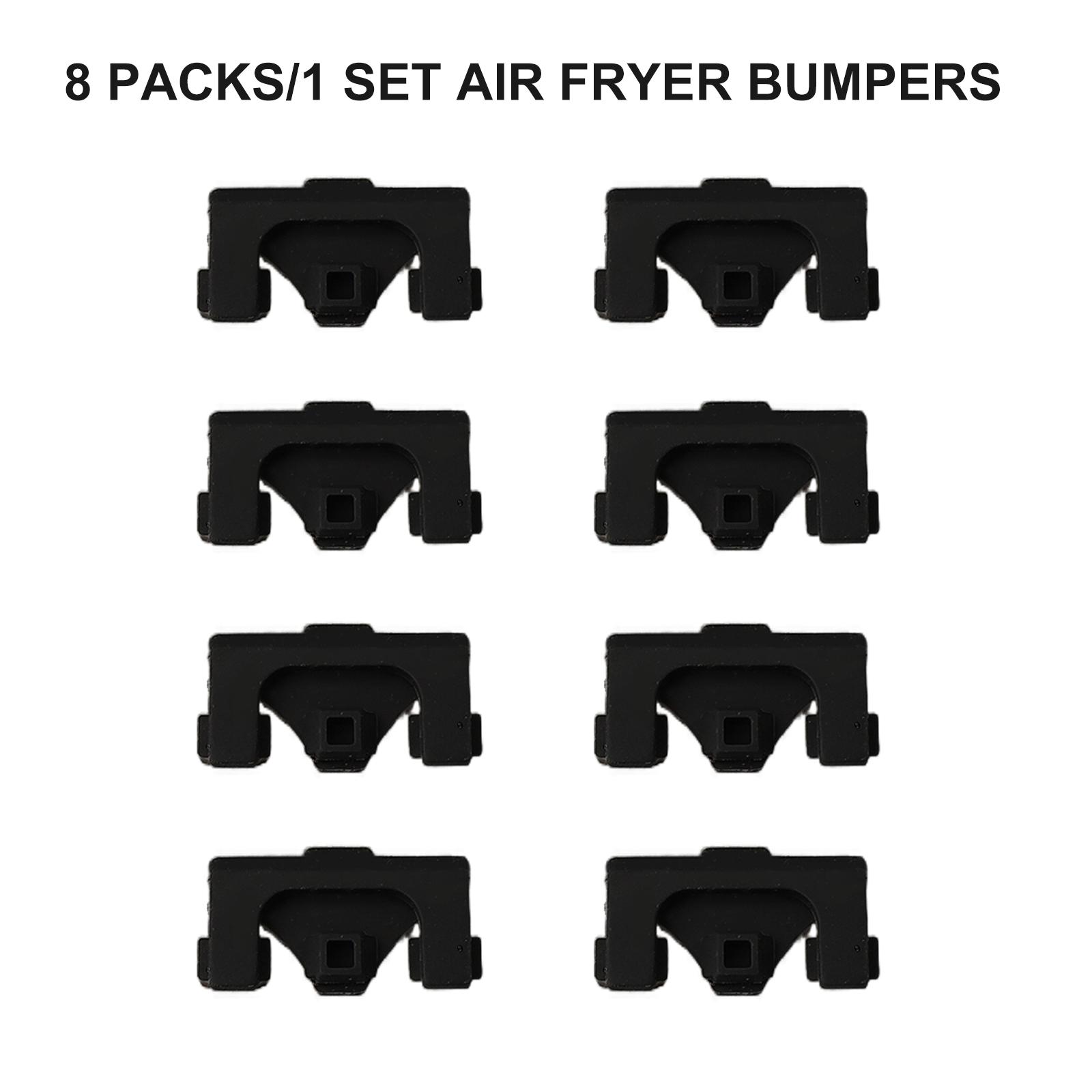 

Silicone Feet Tray Accessory Air Fryer Crisper Plate 8 Packs/1 Set Air Fryer Bumpers