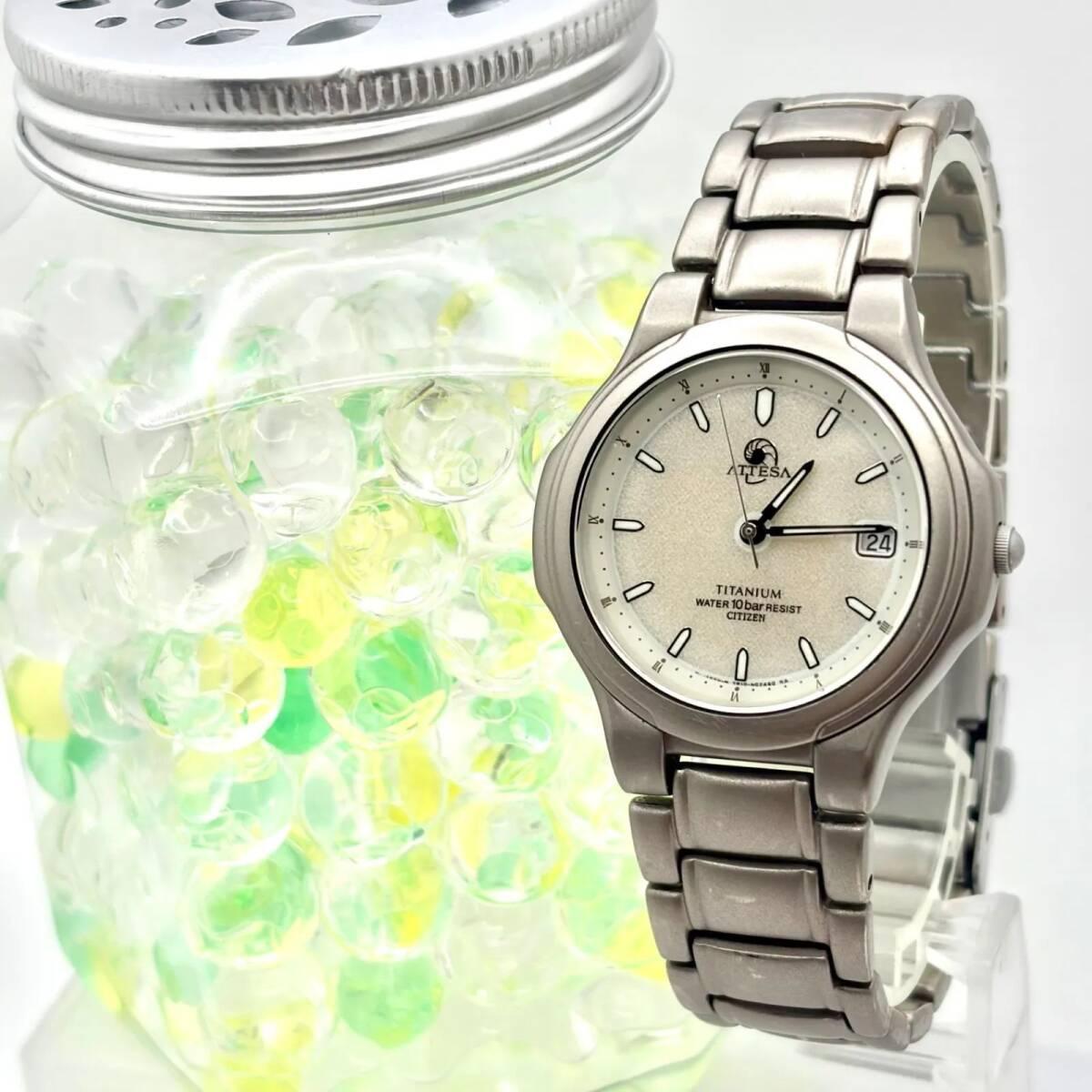 [Operation] CITIZEN Citizen ATEESA Solar Men s Watch Titanium Date 7875-H00559 691080