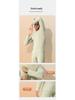 [Luxury & Warm] Tencel Double-Faced Fleece Men's Pajama Set for Autumn/Winter, Solid Color Loungewear