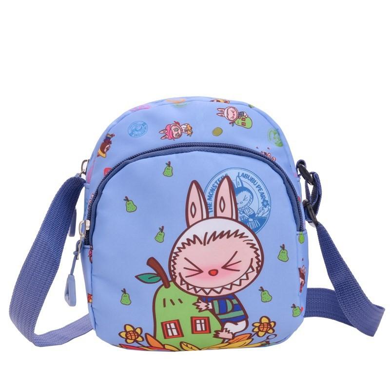 

Мультяшный Высокий Детский Чувственный Девочка Кошелек для Монет Выходит С Одним Перекинутым Плечом синий