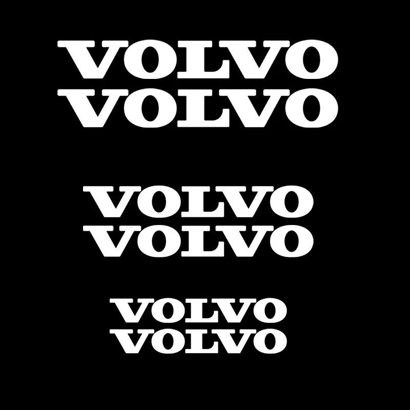 

6Pcs High Temp Resistant Car Brake Caliper Stickers For Volvo XC60 XC90 S60 S90, Waterproof Vinyl Decal Auto Tuning Accessories