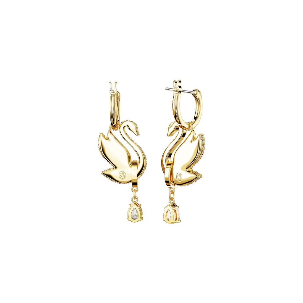 Swarovski Swan Earrings Womens