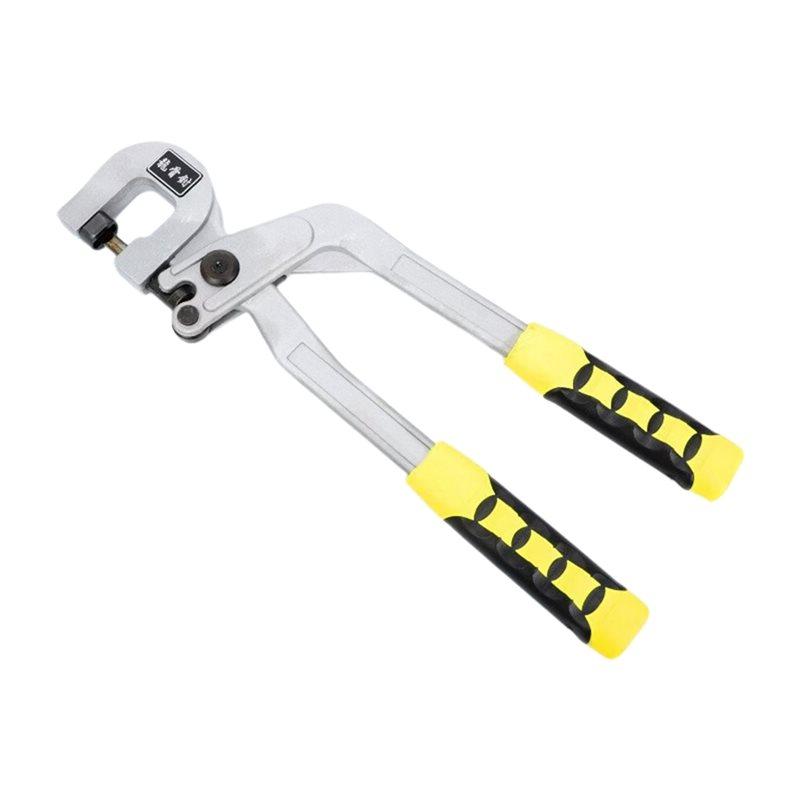 A25F-Steel Stud Crimper Pliers Drywall Tools, Punch Lock Framing Fastening Crimping Keel Riveting Clamps Crimping Pliers