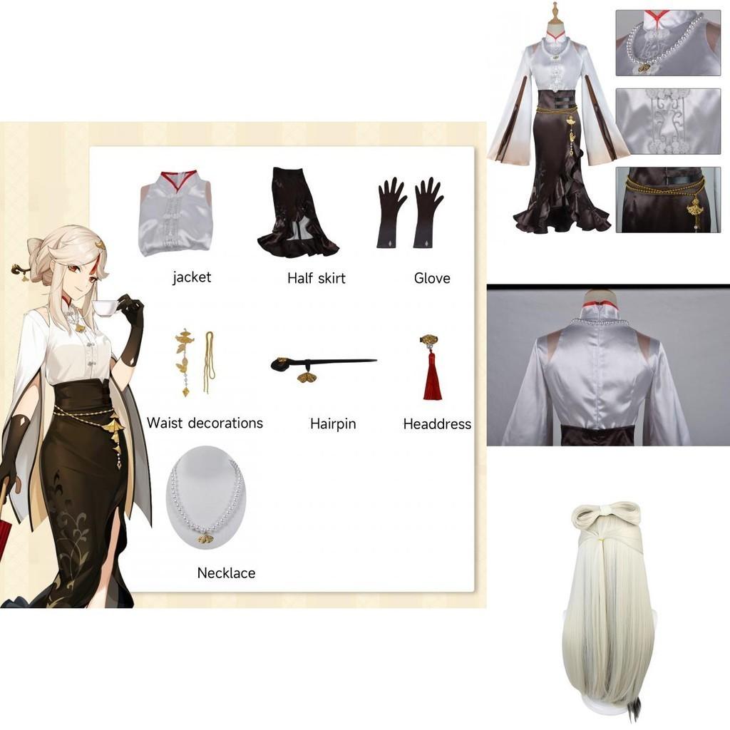 Genshin Impact Cosplay Outfit With Polyester Material For Game Events
