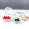 Qiao Zhiya Glass Dinnerware Set - Four-Piece Fish Design