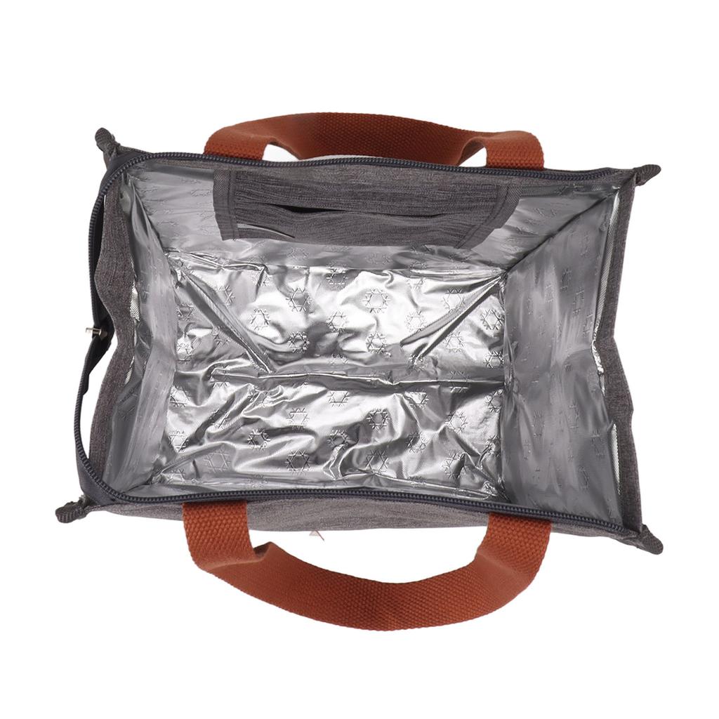 Lunch Bag Large Capacity Good Heat Insulation Waterproof Portable Dinner Insulation Lunch Hangbag B 8016 1