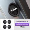 ZEEKR 7X Housse de Protection pour Serrure de Porte de Voiture Zeekr Butée de Porte de Voiture Housse Anti-Rouille Boucle de Serrure Accessoires Décoratifs
