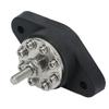 Power Distribution Block 1 4in M6 8 Terminal 12V 48V Universal Distribution Stud Junction Post for Car RV Truck