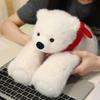 Kawaii Polar Bear Plush Toys Stuffed Soft Lying Polar Bear Pillow Toys Cute For Girls Boys Best Birthday Gifts For Women Lovers