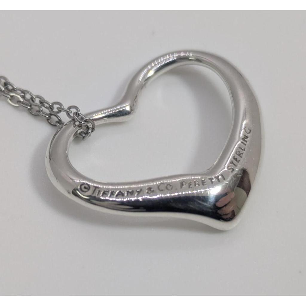 Tiffany Open Heart Necklace SV925 External Chain