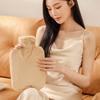 1000ml/2000ml Soft Hand warmers Hot-water Bag with Plush Cover Hot-water Bottle Protecter Hand Portable Winter Warming Products
