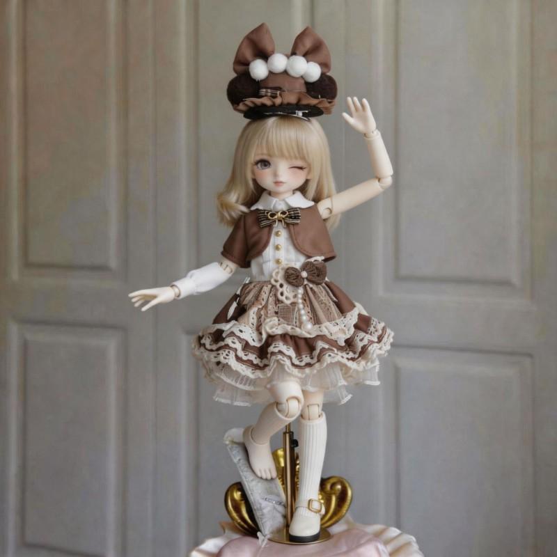 6-inch BJD Doll Outfit Set Akagi Body GL Stick 30cm Lolita Costume Changeable Clothing