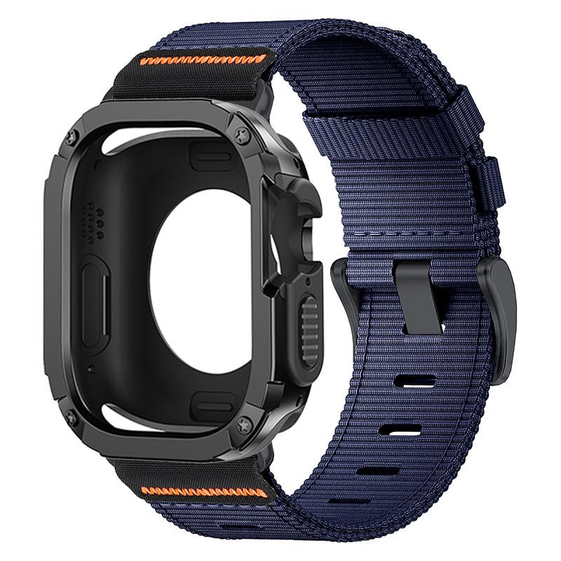 Case+Nylon Strap For Apple Watch Series 11 10 42 46mm Ultra 3 49mm Protective TPU PC Colver For Iwatch 987 44 45mm 6SE54 40 41mm
