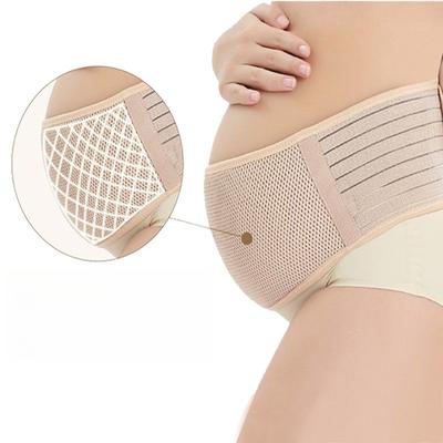 Prenatal Pregnant Women Breathable Support Abdominal Belt Adjustable Pregnancy Support Belt Pregnant Women Thin Belly Belt