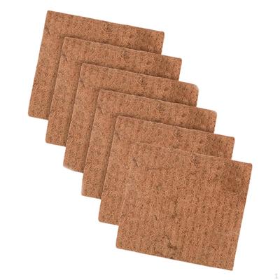 6 Pieces Chicken Bed Liners Coop Accessories Easy To Clean Tortoise Carpet for Laying Eggs