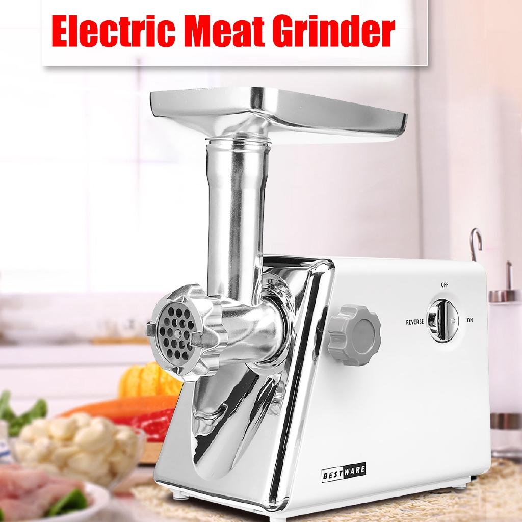 220V-240V 2800W 15x34x33cm Multifunction Electric Meat Grinder Sausage Machine Mincer Kitchen Tool Three Grinding Plates