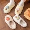 Mushroom Cotton Slippers Autumn and Winter Indoor Home Dormitory Non-slip Hair Mop Warm Cute Plush Cotton Shoes