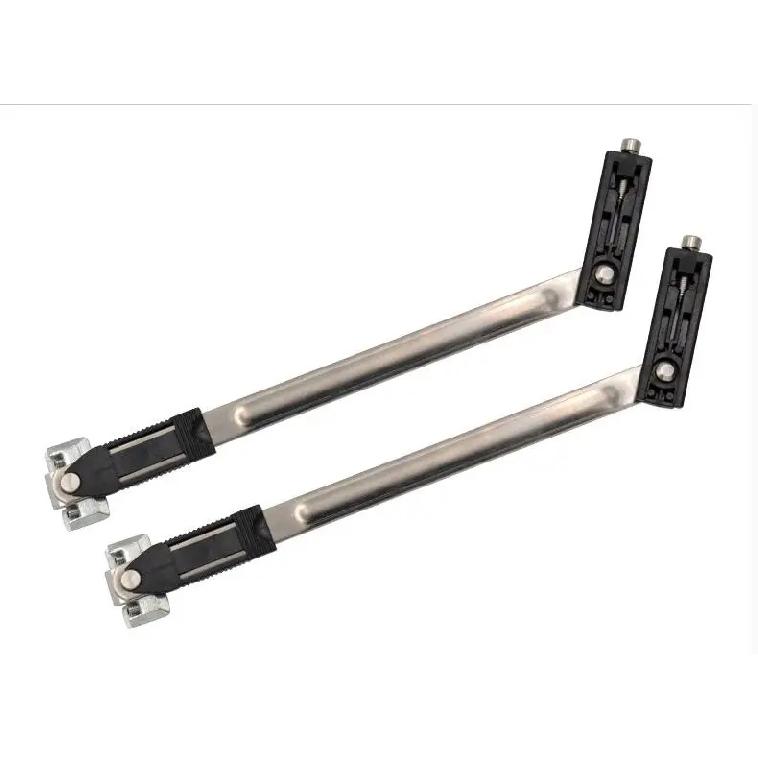 Inside Adjustable Stainless Steel Aluminum Window Sliding Wind Bracing Limiter Two-Link Angle Controller Window Wind Support