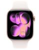 Watch Series 11 GPS 42mm Rose Gold Aluminium Case with Light Blush Sport Band - S/M