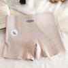 New medium and high waist abraded threaded pure cotton underwear with buttocks and no buttocks. Girls' triangle shorts autumn and winter