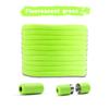 1Pair Elastic Laces Sneakers No Tie Shoe laces Colorful Shoelaces Without ties Kids Adult Semicircle Shoelace for Shoes