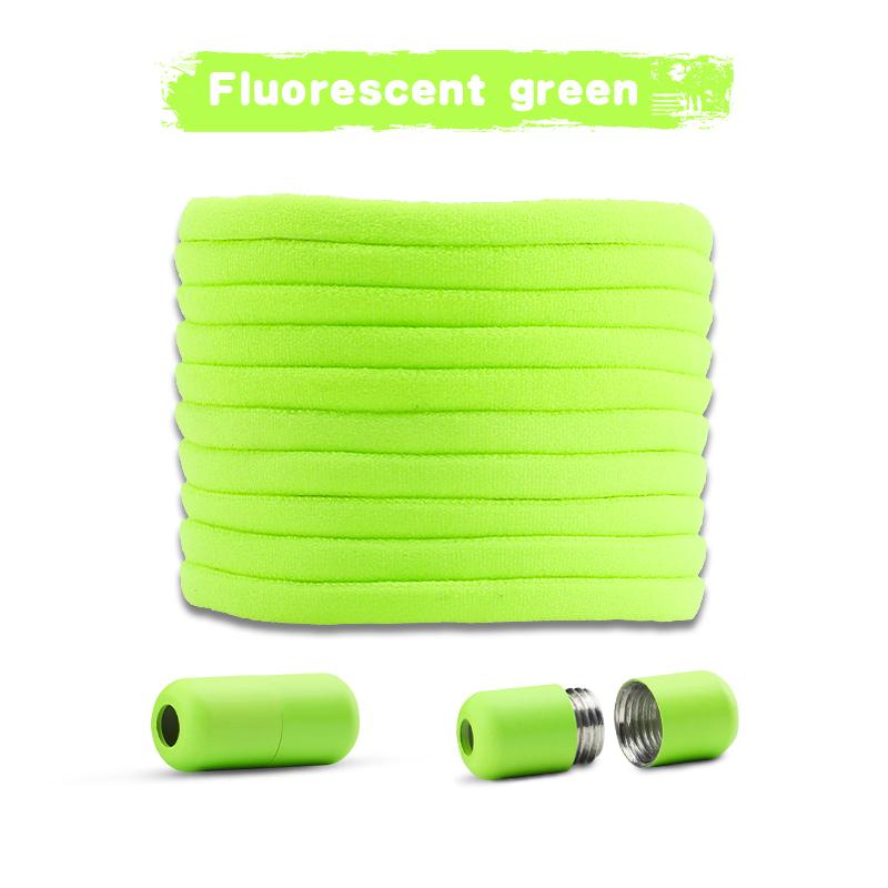 1Pair Elastic Laces Sneakers No Tie Shoe laces Colorful Shoelaces Without ties Kids Adult Semicircle Shoelace for Shoes