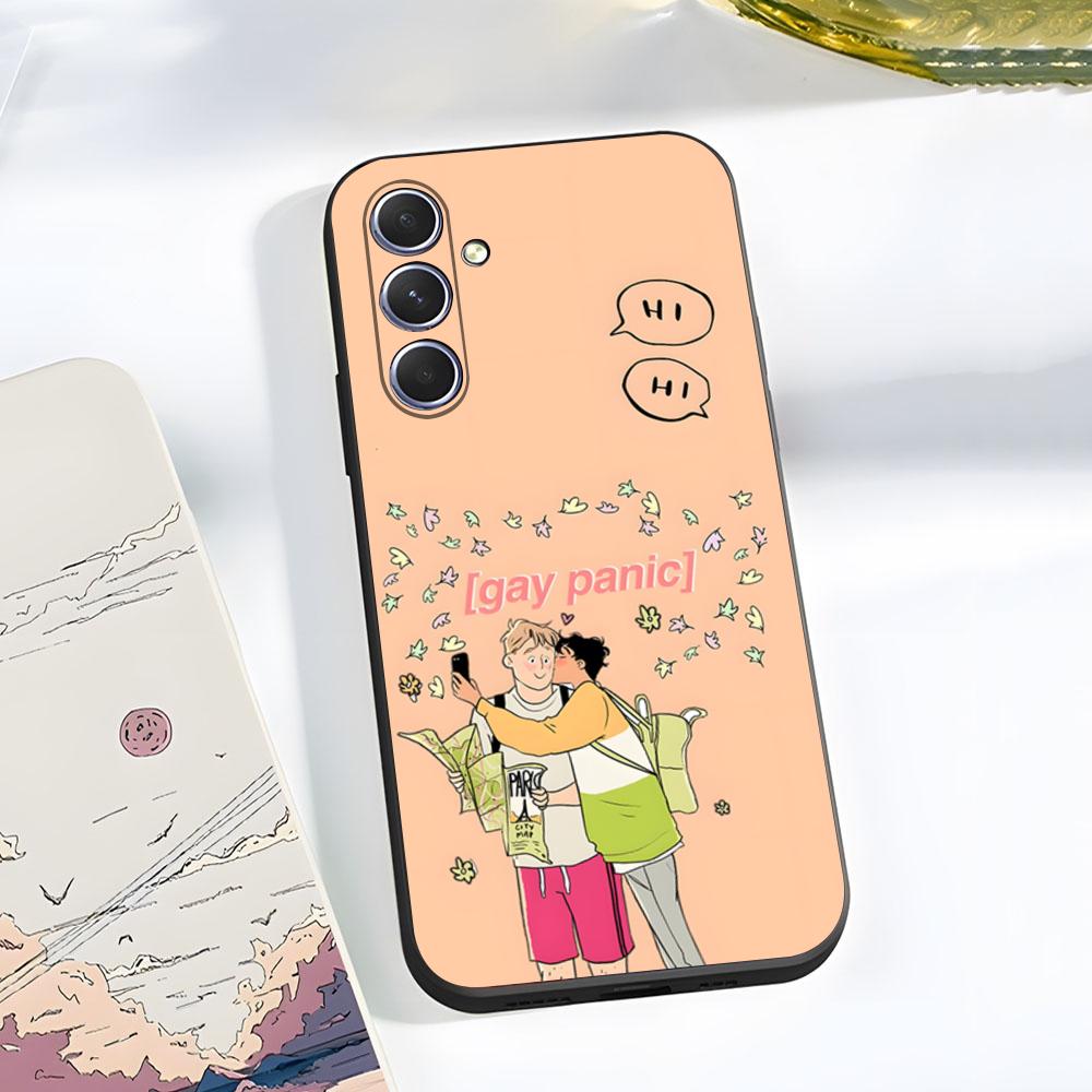

H-Heartstoppers N-Nick N-Nelson Phone Case For Samsung A56 A36 A26 A16 A15 A25 A35 A55 A14 A34 A24 A54 Black Soft Shell Samsung A22 5G
