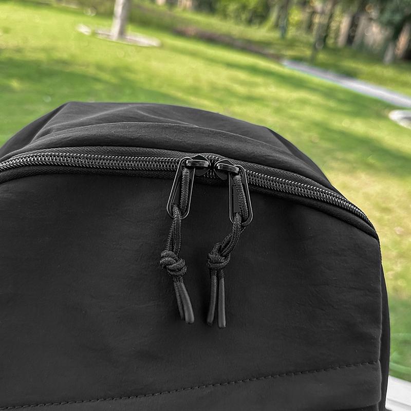 Junior High School Student Schoolbag Men's Solid Color Backpack Women's Travel Backpack