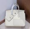 New genuine leather women's bag top layer cowhide 30CM irregular diagonal hijab Desordre handbag