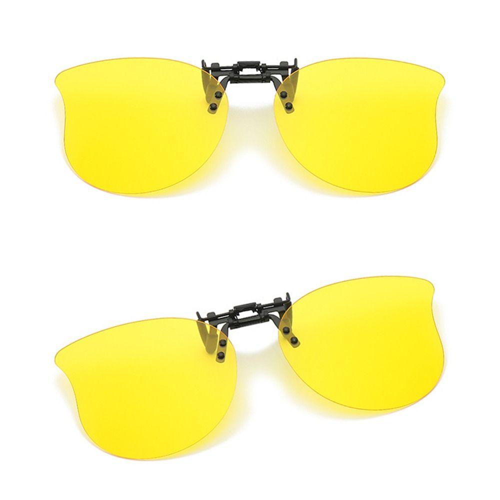 Ultra-Light Clip On Sunglasses Over Prescription Glasses Convenient Shades  for Women & Men