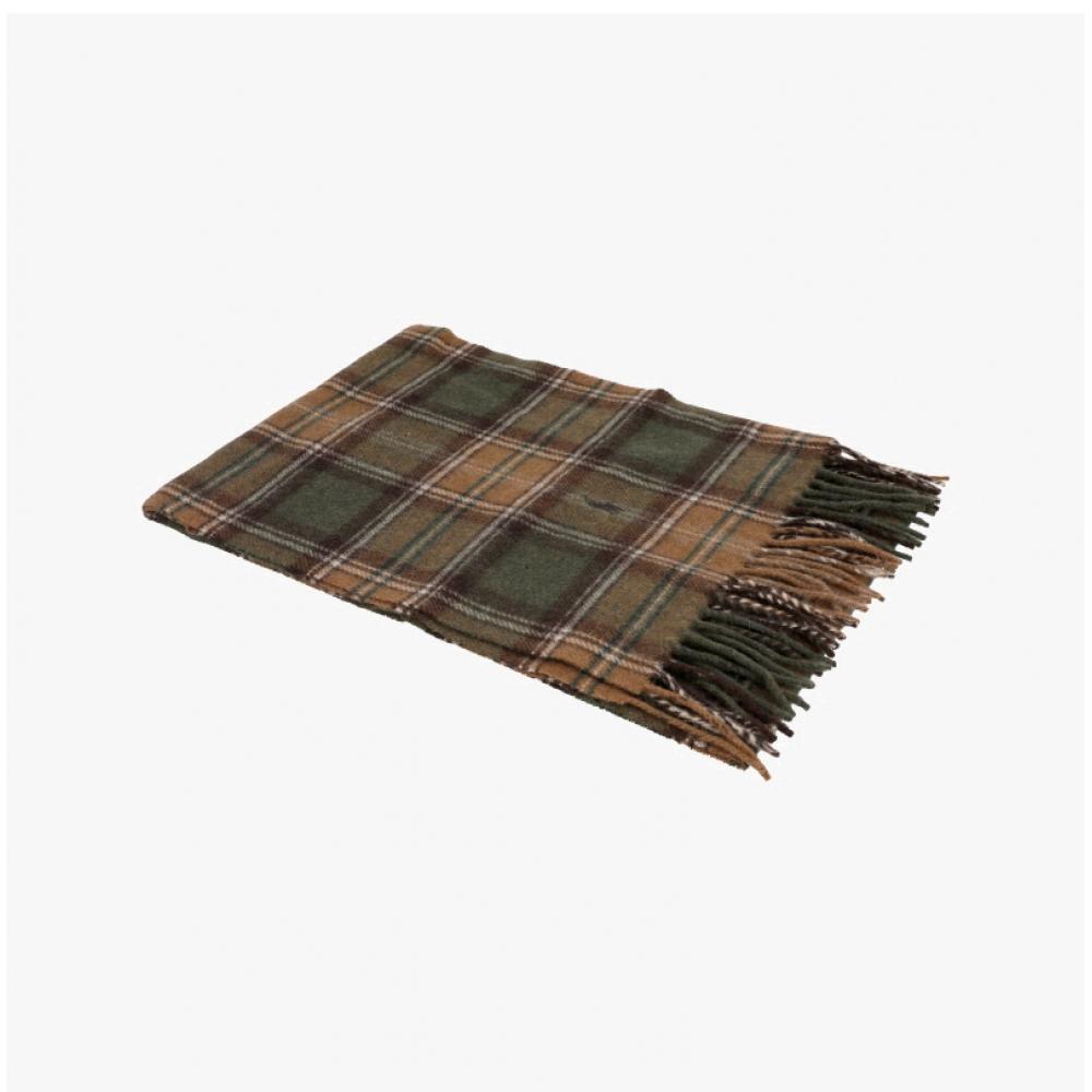 Polo Ralph Lauren Pony Plaid Check Fringe Muffler Pc0999 241
