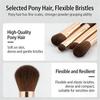 4pcs/5pcs Eyeshadow Professional Makeup Brushes Set Highlight Brush Sculpting brush Powder Brush Soft Cosmetic Tools